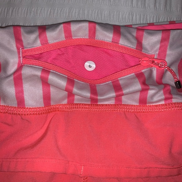 LULULEMON speed up short 2.5” coral color - Picture 3 of 5
